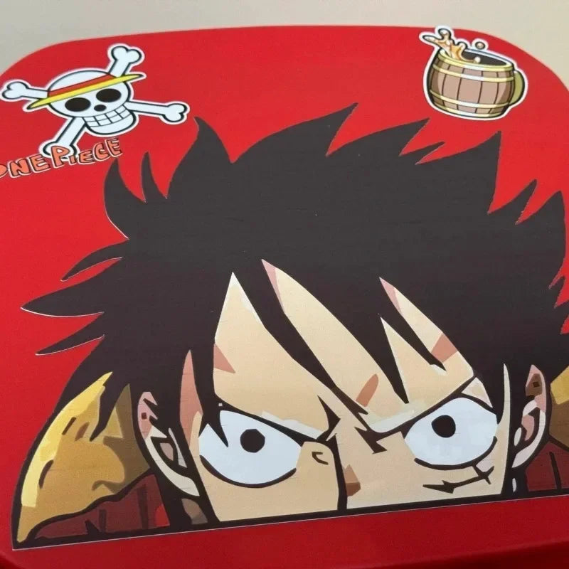One Piece Anime Large Trash Can – Luffy & Zoro Heavy-Duty Wastebin
