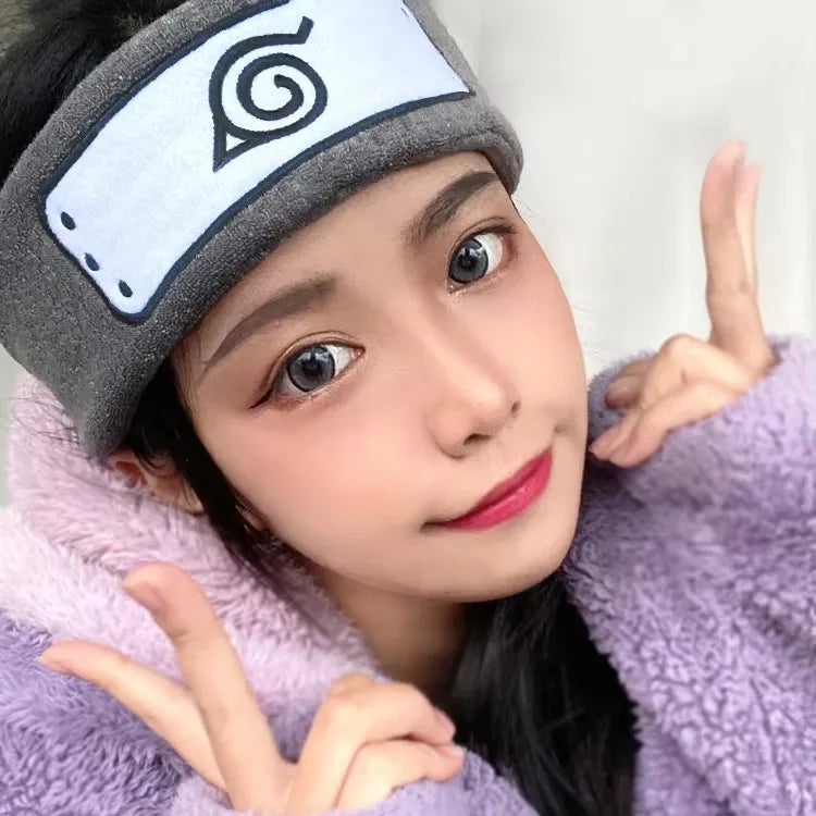 Naruto Ninja Symbol Cotton Headband Snood | Konoha Cosplay Hairband