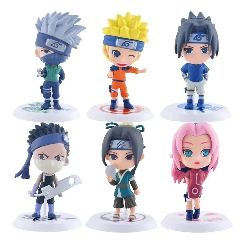 The Shinobi Legends: 6-Piece Naruto Mini Figure Set