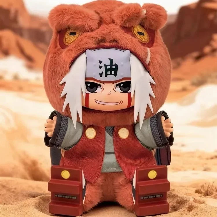 Naruto Sit-In Party Cute Plush Figure – Authentic TOPTOY Anime Plush Toy