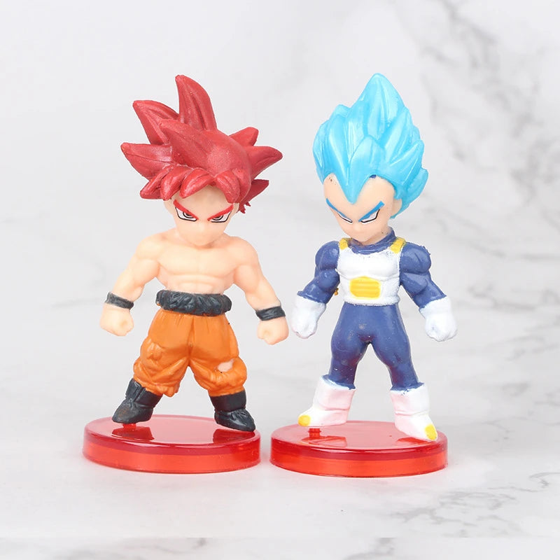 Dragon Ball Z Super Saiyan Action Figure Set (16-Piece) – 7cm Mini Anime Collectibles