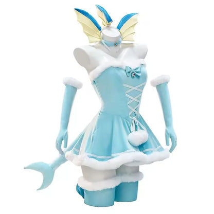 Pokémon Eeveelution Cosplay Costume & Cloak (Umbreon / Vaporeon / Espeon)