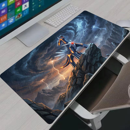 Legendary Pokémon Gaming Desk Mat | XL Extended Computer Keyboard & Mouse Pad