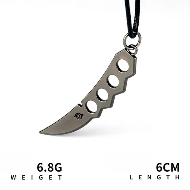 Naruto Akatsuki Red Cloud Necklace – Anime Konoha Pendant & Cosplay Jewelry Collection