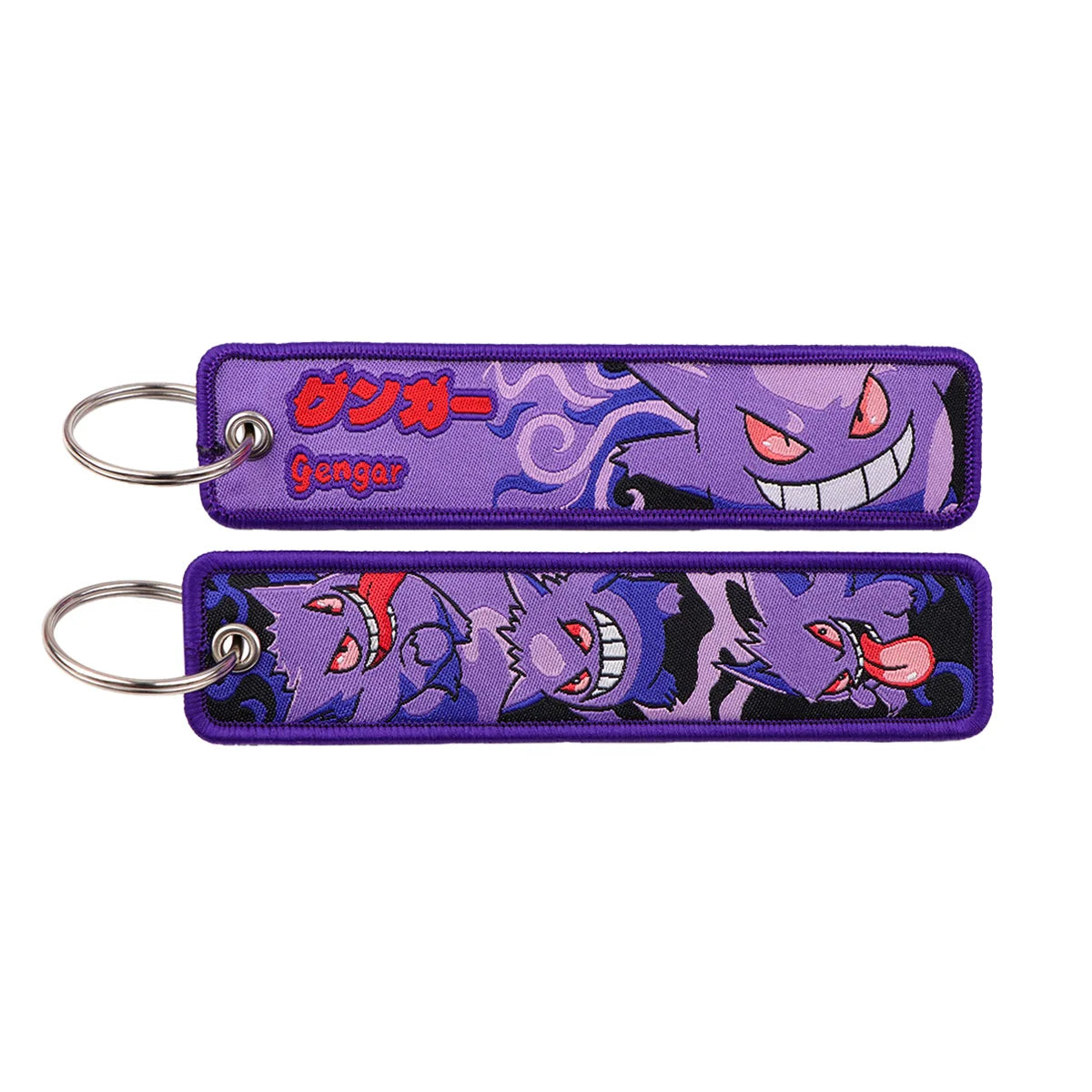 Pokémon Embroidered Double-Sided Jet Tag Keychain
