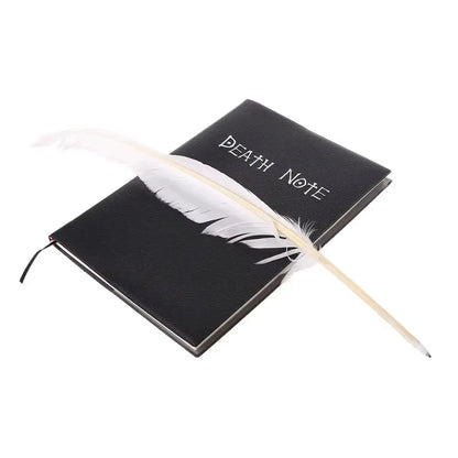 Death Note Replica Notebook Set – Anime Cosplay Journal & Quill Pen Prop