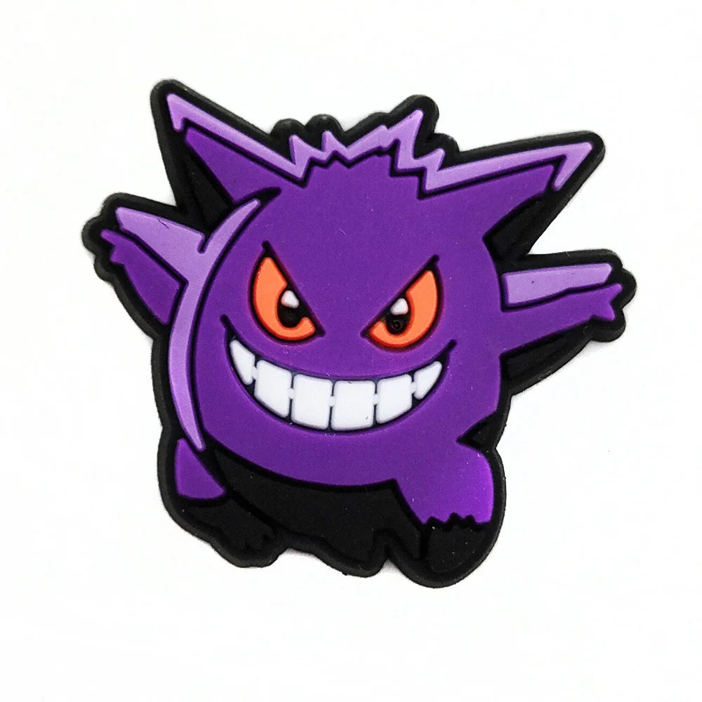 Pokémon PVC Clog Shoe Charms – Cartoon Pikachu & Monster Ball Accessories