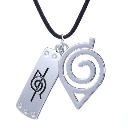 Naruto Akatsuki Red Cloud Necklace – Anime Konoha Pendant & Cosplay Jewelry Collection