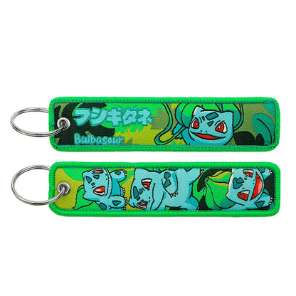 Pokémon Embroidered Double-Sided Jet Tag Keychain