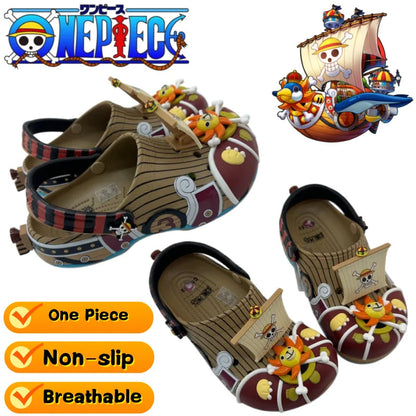 One Piece Luffy Clog Sandals & Non-Slip Slip-On Shoes