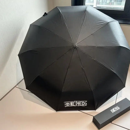 One Piece Luffy Automatic UV Sunscreen Umbrella (10-Rib Reinforced)