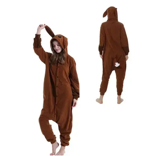 Pokemon Adult Cosplay Kigurumi Onesie – Anime Fleece Pajamas Jumpsuit