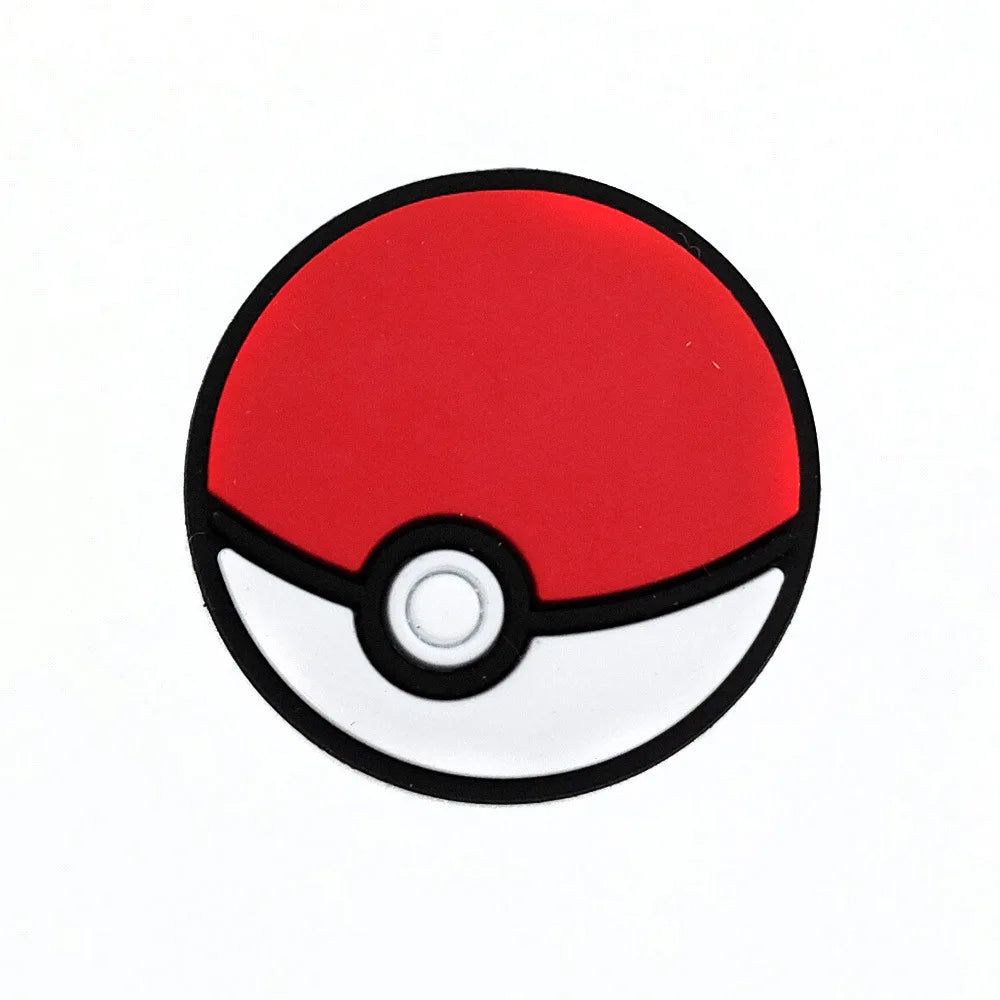 Pokémon PVC Clog Shoe Charms – Cartoon Pikachu & Monster Ball Accessories