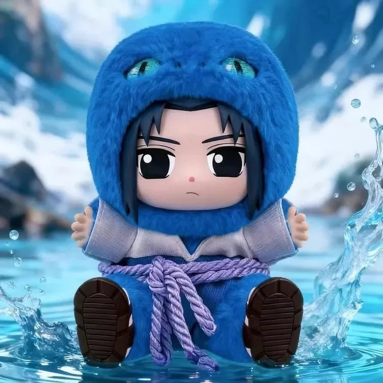 Naruto Sit-In Party Cute Plush Figure – Authentic TOPTOY Anime Plush Toy