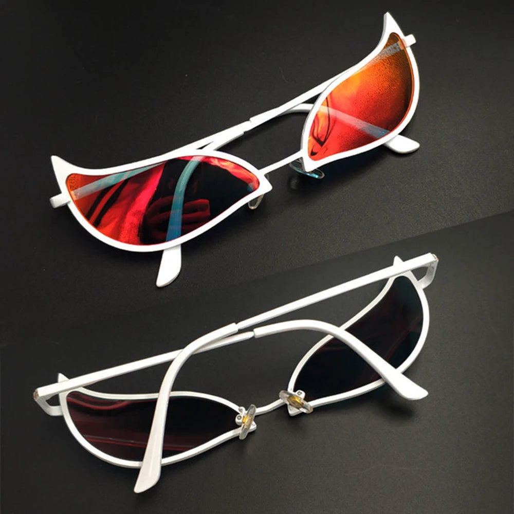 One Piece Donquixote Doflamingo Cosplay Sunglasses – Pointed Cat Eye Anime Glasses