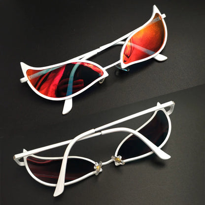 One Piece Donquixote Doflamingo Cosplay Sunglasses – Pointed Cat Eye Anime Glasses