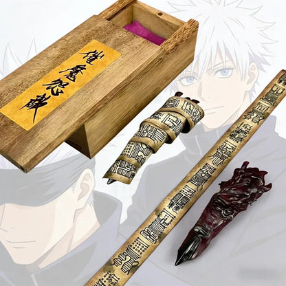 Jujutsu Kaisen Ryomen Sukuna Cursed Finger Replica & Wooden Display Box