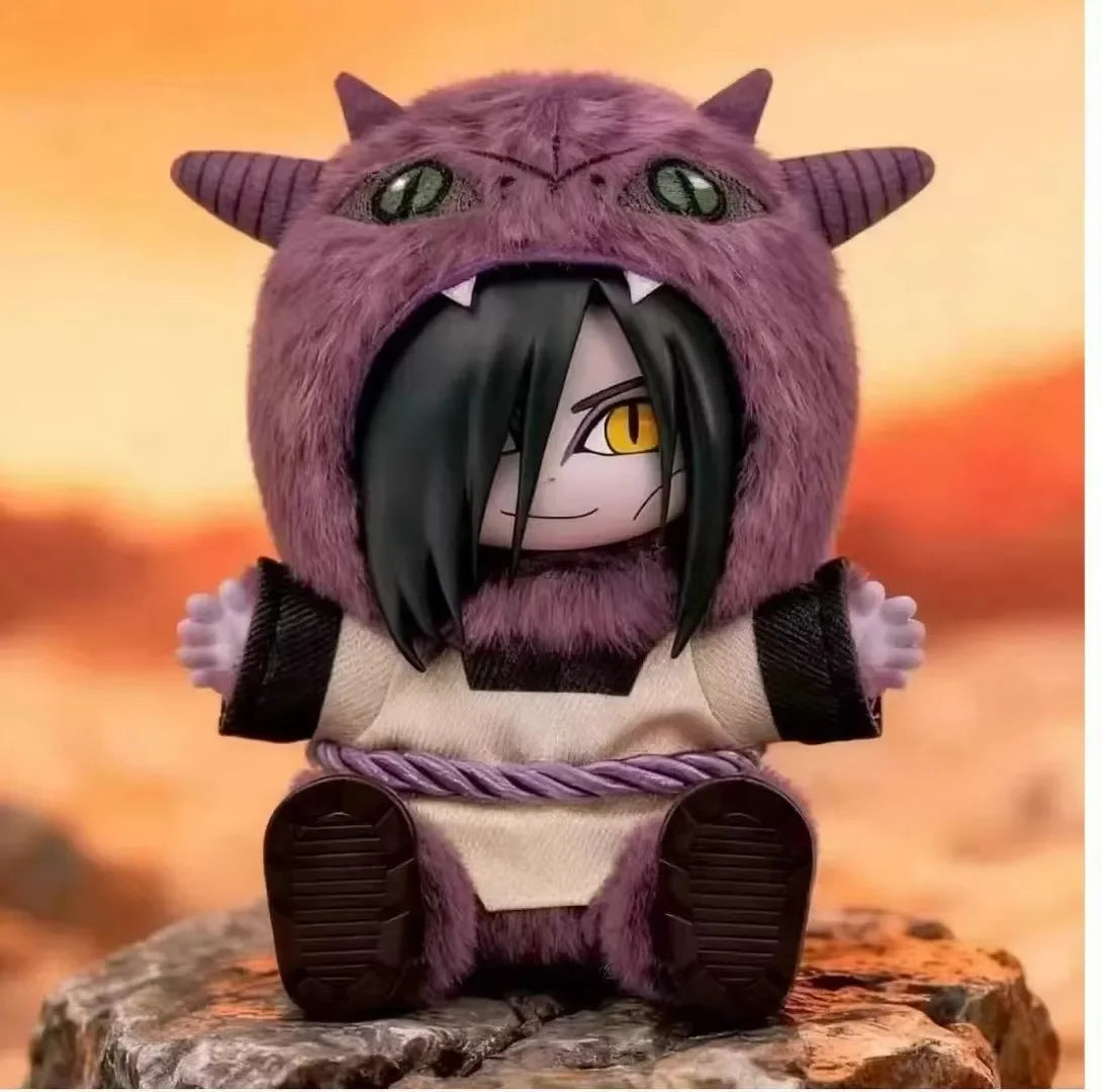 Naruto Sit-In Party Cute Plush Figure – Authentic TOPTOY Anime Plush Toy