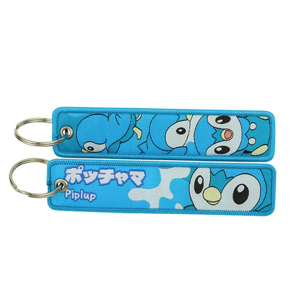 Pokémon Embroidered Double-Sided Jet Tag Keychain