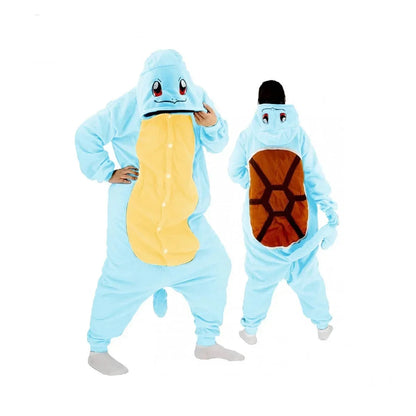 Pokemon Adult Cosplay Kigurumi Onesie – Anime Fleece Pajamas Jumpsuit
