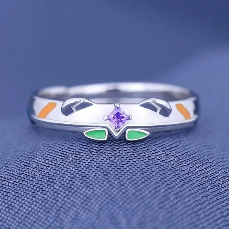 Neon Genesis Evangelion Cosplay Ring – Adjustable Rei Ayanami & Kaworu Jewelry