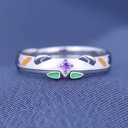 Neon Genesis Evangelion Cosplay Ring – Adjustable Rei Ayanami & Kaworu Jewelry