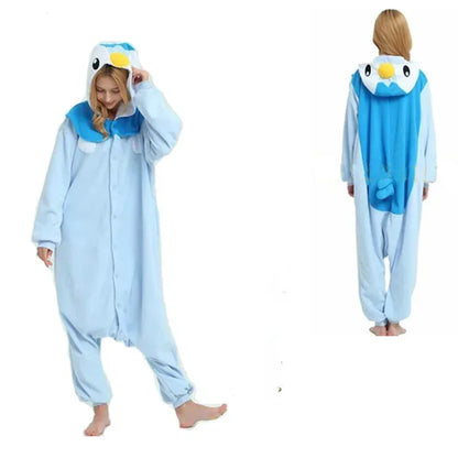 Pokemon Adult Cosplay Kigurumi Onesie – Anime Fleece Pajamas Jumpsuit