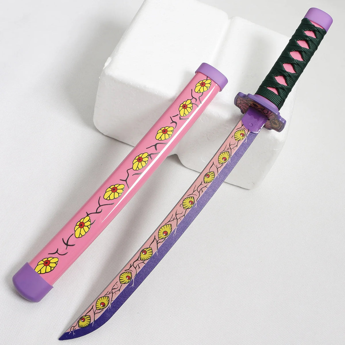 16-Inch Demon Slayer Mini Katana – Anime Toy Sword & Cosplay Prop Replica