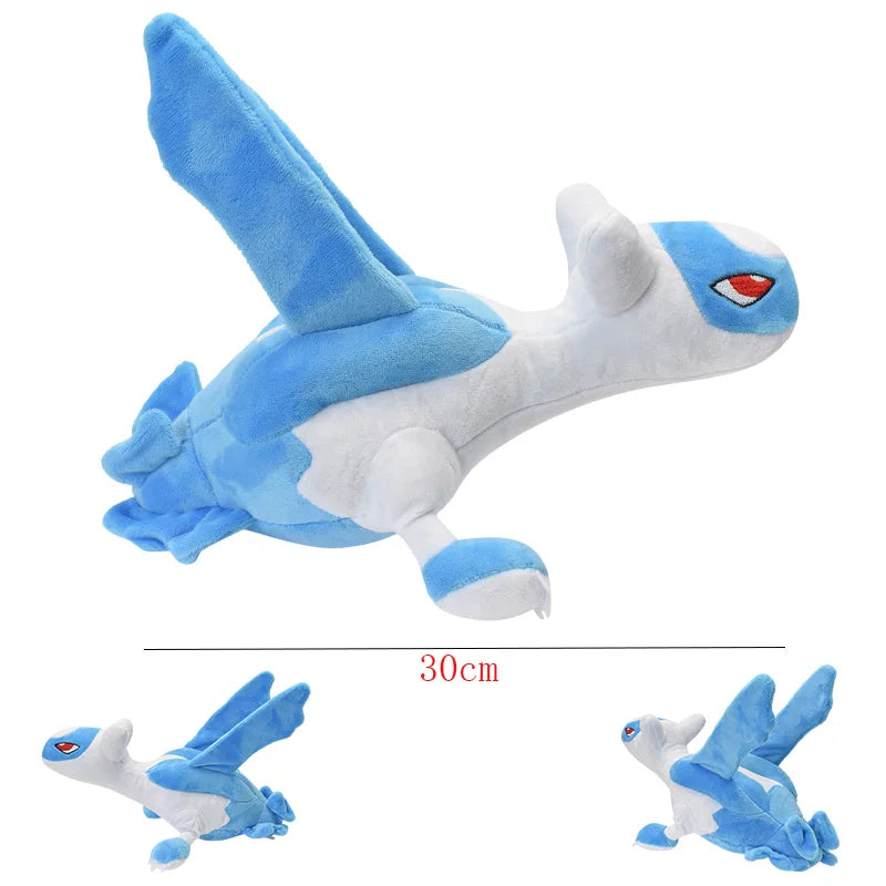 Pokémon Pikachu Riding Lapras & Latios Plush – Kawaii Anime Stuffed Toy Collection