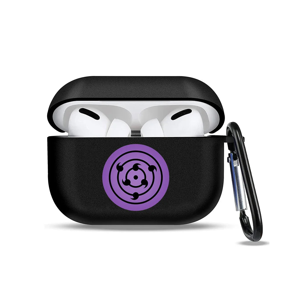 Naruto Akatsuki Silicone AirPods Case – Soft TPU Protective Cover for AirPods 1/2/3 & Pro/Pro 2