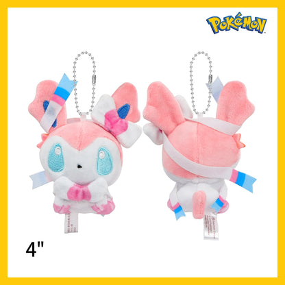 Mimikyu Eevee Plush Keychain PPokémon Mimikyu Cosplay Plush Keychain – Cute Anime Eeveelution & Snorlax Bag Pendantocket Monster Cos Eeveelution Snorlax Doll Anime Pendant For Fan Collectible Sylveon Present Decor
