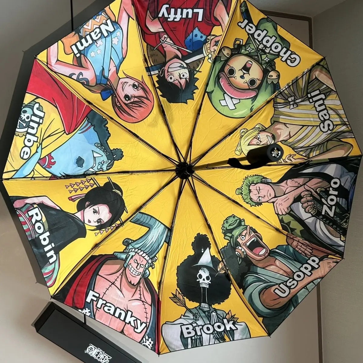 One Piece Luffy Automatic UV Sunscreen Umbrella (10-Rib Reinforced)