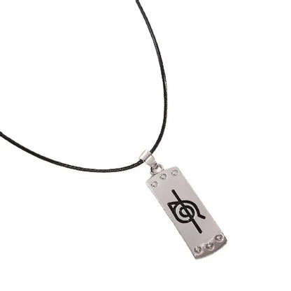 Naruto Akatsuki Red Cloud Necklace – Anime Konoha Pendant & Cosplay Jewelry Collection