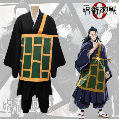 Jujutsu Kaisen Geto Suguru Cosplay Costume – Anime Buddhist Robe Uniform Set
