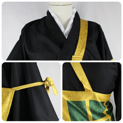 Jujutsu Kaisen Geto Suguru Cosplay Costume – Anime Buddhist Robe Uniform Set