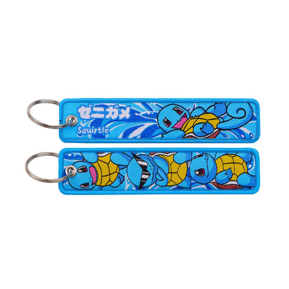 Pokémon Embroidered Double-Sided Jet Tag Keychain