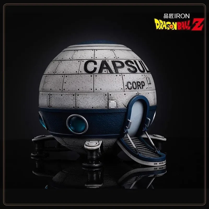 Dragon Ball Z Gravity Spaceship Ashtray & Capsule Corp Storage Container