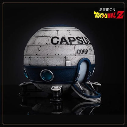 Dragon Ball Z Gravity Spaceship Ashtray & Capsule Corp Storage Container