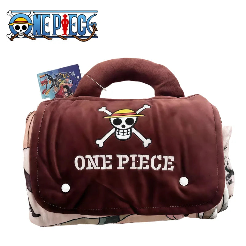One Piece 2-in-1 Travel Blanket Bag & Plush Pillow