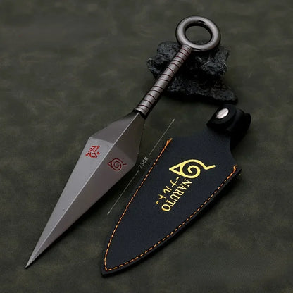 Naruto Minato Flying Thunder God Kunai – Rotatable Metal Ninja Weapon Replica