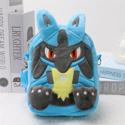 Pokémon Plush Character Shoulder Bags – Kawaii Anime Plushie Crossbody Purses