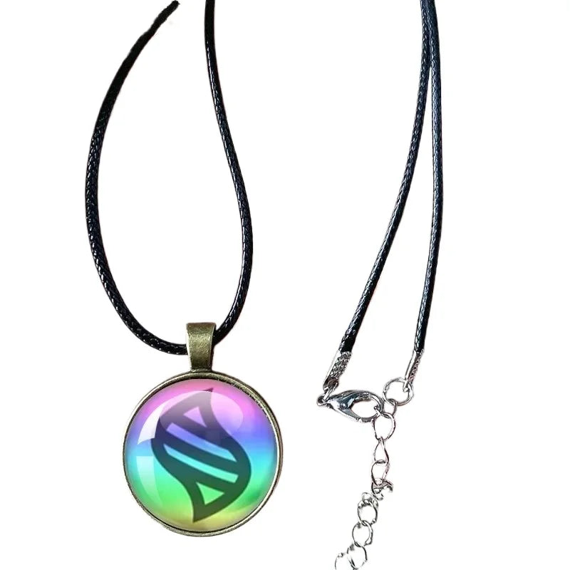 Pokemon Mega Evolution Stone Keychain – Anime Crystal Orb Pendant