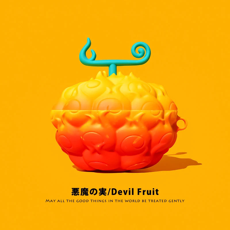 One Piece Devil Fruit Apple AirPods Protective Case