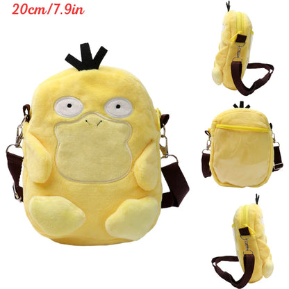 Pokémon Plush Character Shoulder Bags – Kawaii Anime Plushie Crossbody Purses