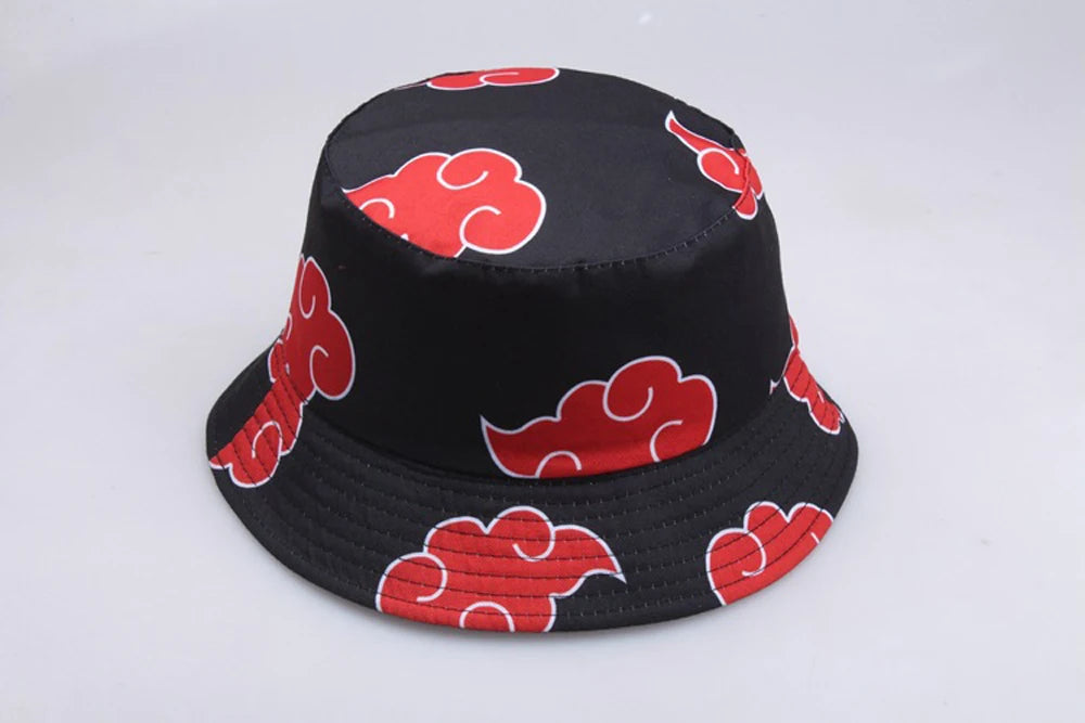 Japanese Cloud Art Outdoor Bucket Hat – Anime Streetwear Fisherman Sun Cap
