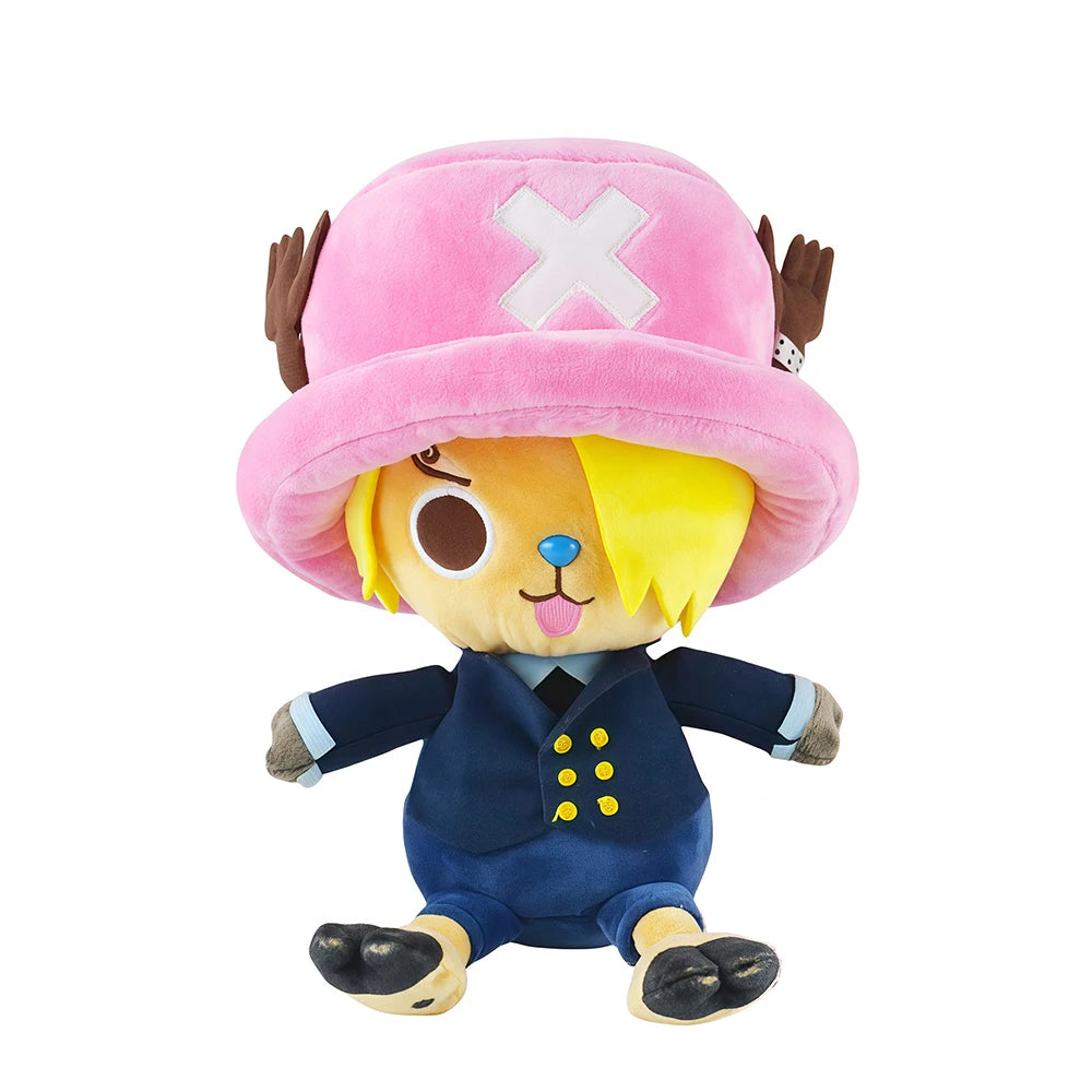 One Piece Chibi Plush Doll (25cm) – Soft Stuffed Anime Toy Figure