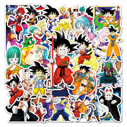 The Saiyan Artifact: Dragon Ball Z Waterproof Sticker Pack