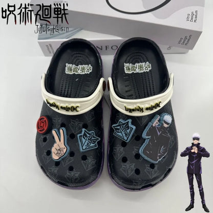Jujutsu Kaisen Gojo Satoru EVA Clogs – Waterproof Anime Sandals & Slippers