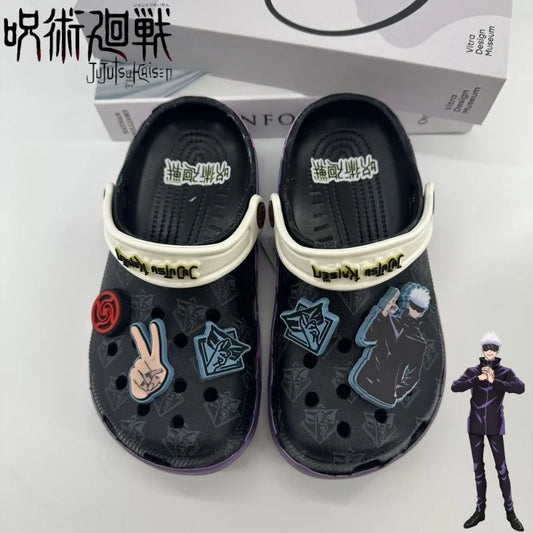 Jujutsu Kaisen Gojo Satoru EVA Clogs – Waterproof Anime Sandals & Slippers