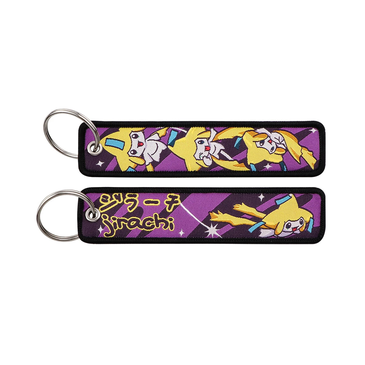 Pokémon Embroidered Double-Sided Jet Tag Keychain